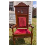 Masonic Officer's Chair