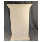 White Painted Pedestal