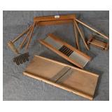 Rustic Wood Kitchen & Laundry Items