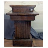 Wooden Podium w/ Storage