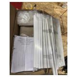 Shelving system open box unsearched