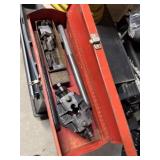 Old, heavy duty pipe threader kit