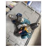 Drills untested no batteries