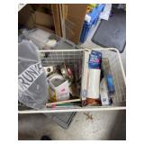 Box lot of lighting hardware electrical mixed Lot