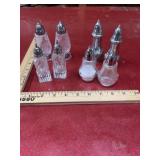 4 vintage salt and pepper sets