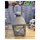 Large metal and glass lantern