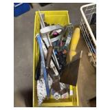 Miscellaneous box, lot, hand tools