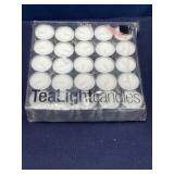Pack of 50 tea light candles