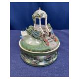 Thomas Kincaid garden of serenity music box plays