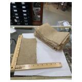 Lot of 28 handmade Sparkly burlap cutlery,