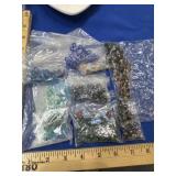 Vintage Beads Findings Crafting Mixed Lot