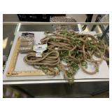 Lot of decorative rope and craft twine, misc,