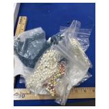 Vintage Beads Findings Crafting Mixed Lot