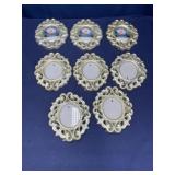 8 decorative frames some new in package 3 x 3.75