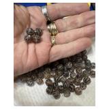 Vintage Beads Findings Crafting Mixed Lot