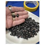 Vintage Beads Findings Crafting Mixed Lot