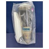 Vintage DIXIE cup dispenser.  Still in plastic.