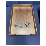 Office lot 10.5 x 15 inbox tray, mini stapler,