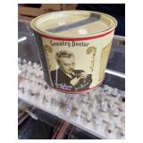 Pipe tobacco tin Country Doctor brand 6 inch