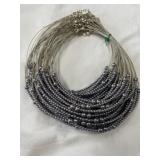 Commercial pearl necklace lot