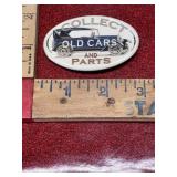 Vintage button old cars