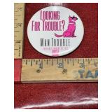 Souvenir button 1993 FOX Video