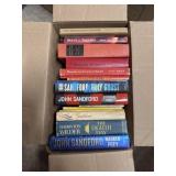 Box lot Books John, Sanford, and miscellaneous