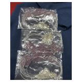 Commercial Crystal necklace lot