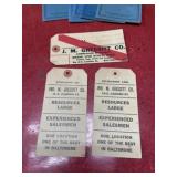 Vintage ephemera lot Washington DC Baltimore MD