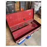 Old metal Milwaukee toolbox