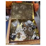 Vintage Whitman's box full of chunk drawer lot