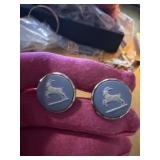 Vintage wedge wood blue jasperware made in