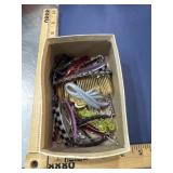 Vintage box of barrettes