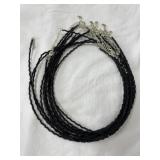 Necklace making lot tiny black beads