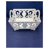 10 x 11.5 x 8 wooden basket one corner needs