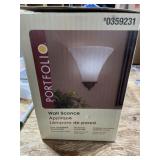 Wall Sconce appears to be new in box, unsearched