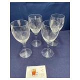 Luigi Bormioli 8.5 inch wine glasses set of 4