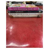 4 Book lot interior decorating, garden rooms,