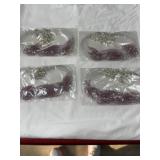 Commercial necklace lot pink beads 4 packages