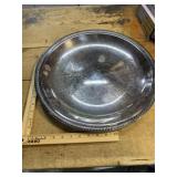 Silver plate serving tray