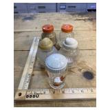 Vintage salt and pepper shakers