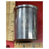 Vintage pewter Julep cup handcrafted with