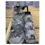 Assorted MCM glassware