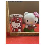 Hello Kitty Lot Can and Dancing Cat Untested