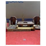 Wooden Squirrel Feeders Lot of 3