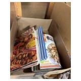 Box lot of vintage magazines taste of Home, Food