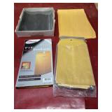 6x9 and 8.5x11 envelopes and notebook document