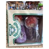 Vintage Cabbage Patch Slippers in Box Size 9-10Y