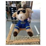 American Greetings goat plush with embroidered