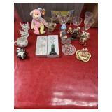 Mixed lot Mikasa glass wine bottle stopper etc